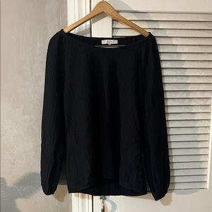 LOFT navy Women's Blouse